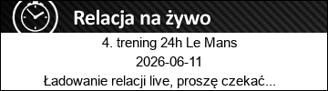 4. trening przed 24h Le Mans 2026 [Relacja live]