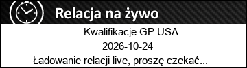 Kwalifikacje do GP USA 2026 F1 [Relacja live]