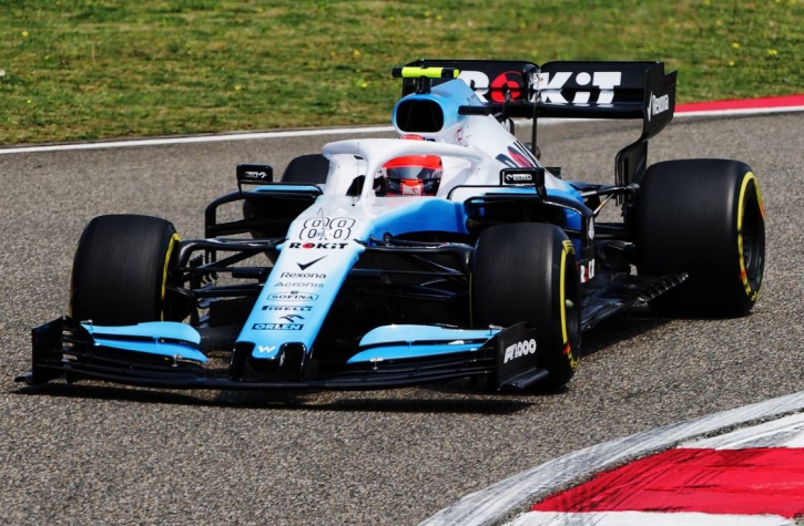 Grand Prix Chin Robert Kubica 2019 F1