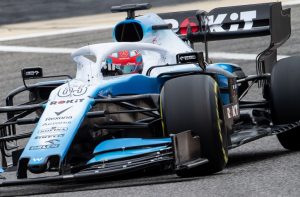 testy F1 Williams George Russell