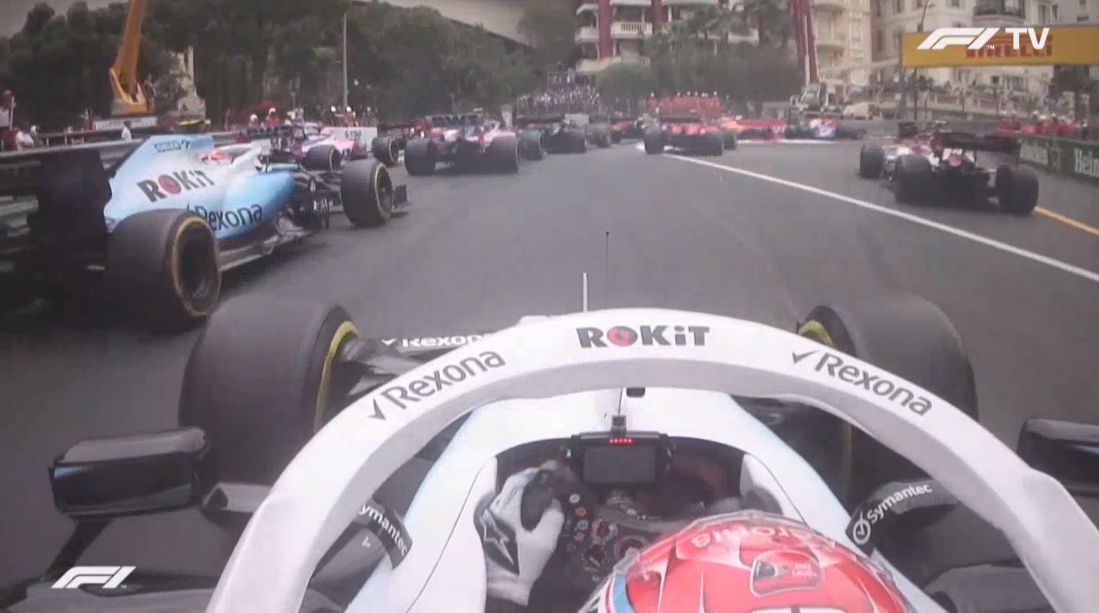 Russell Kubica onboard