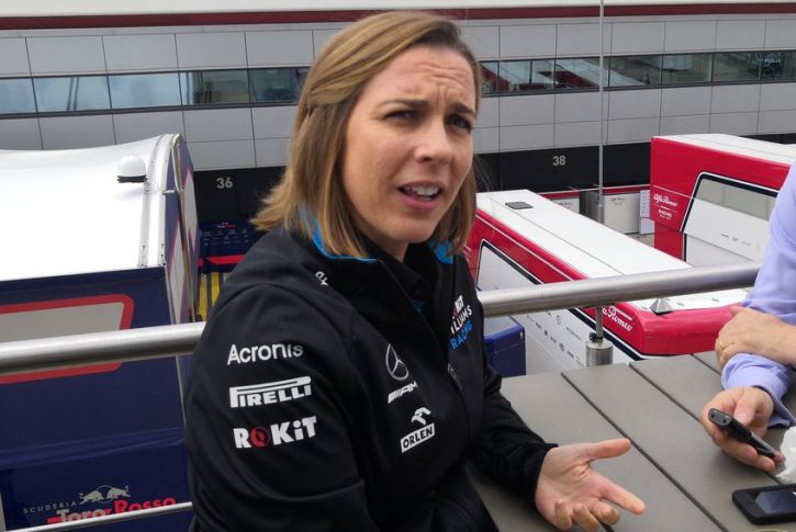 Claire Williams Silverstone