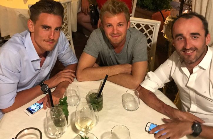 Kubica Rosberg Ceccon