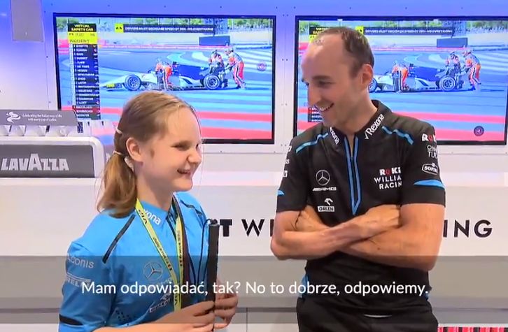 PKN Orlen Julia rozmowa Robert Kubica