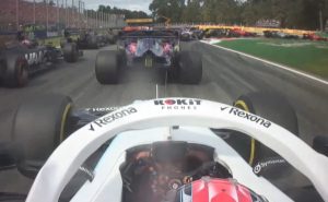 Kubica onboard Włochy F1
