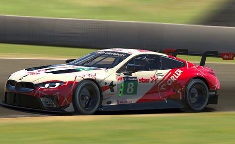 Kubica Orlen start iracing