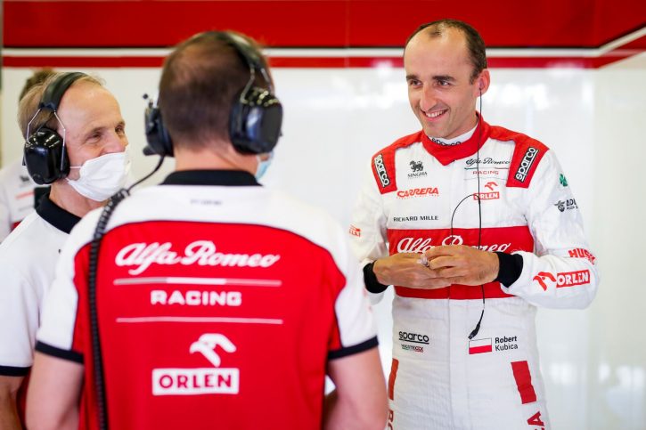 Kubica SIlverstone 70-lecia