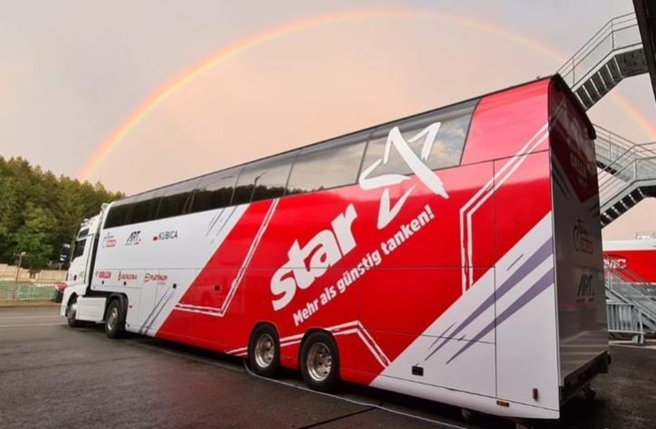 orlen team art motorhome