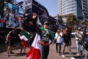 Sergio Perez in Mexico CIty