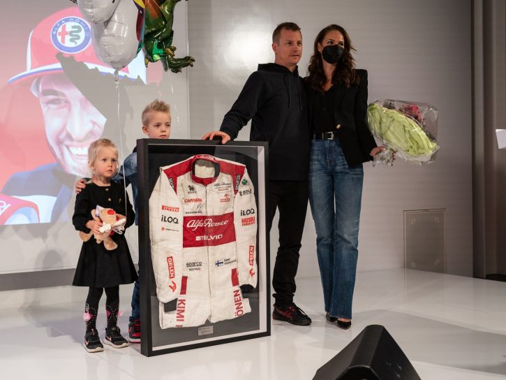 large-Kimi Räikkönen Farewell Event - Hinwil (1)