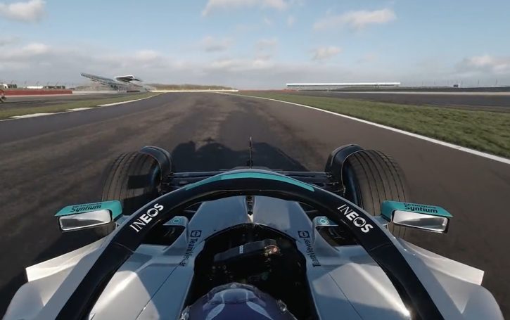 Mercedes f1 onboard 2022