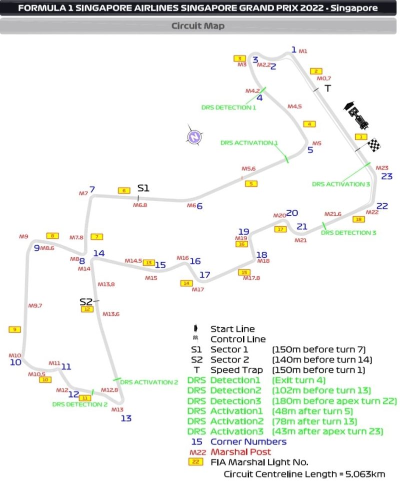 gp singapuru 2022 mapa