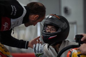 Bruce Liu Robert Kubica karting