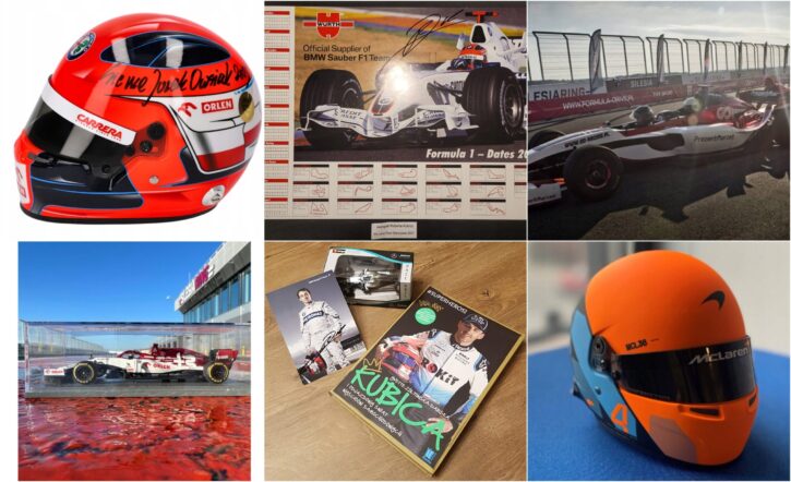 aukcje WOŚP 2023 f1 Kubica