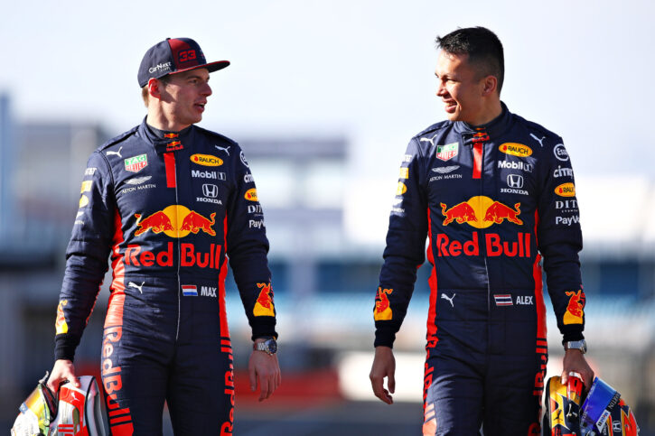 Max Verstappen, Alexander Albon