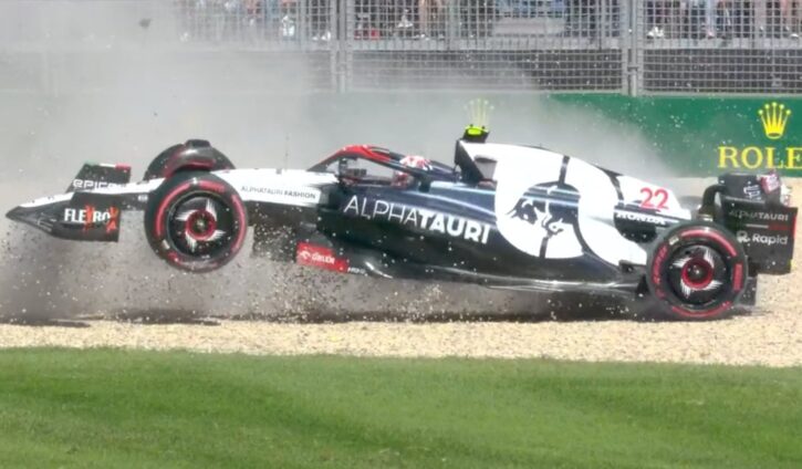 AlphaTauri F1 Tsunoda Australia 2023