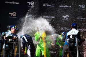 LMP3 ELMS Barcelona podium