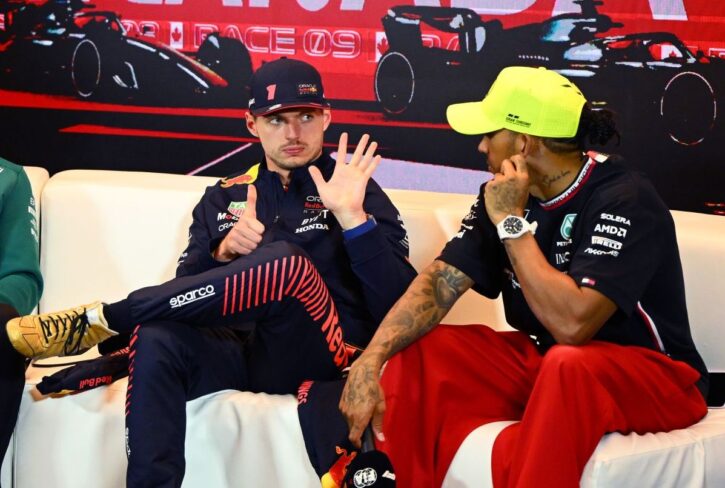 Verstappen Hamilton