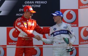 Kubica Schumacher f1 2006
