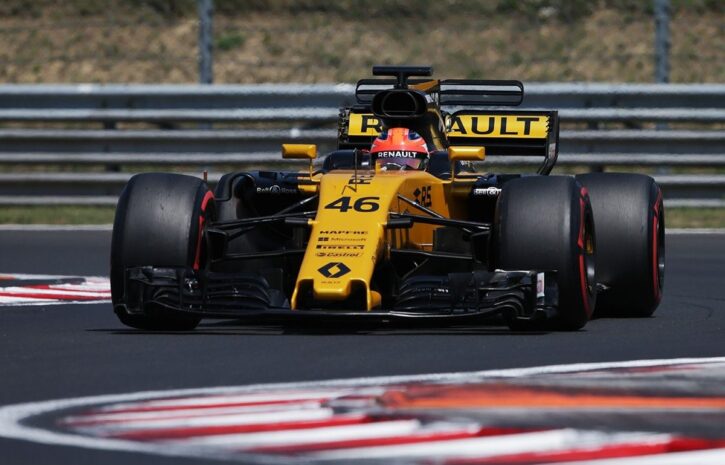 Kubica test f1 hungaroring 2017