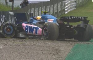 Pierre Gasly wypadek GP Japonii