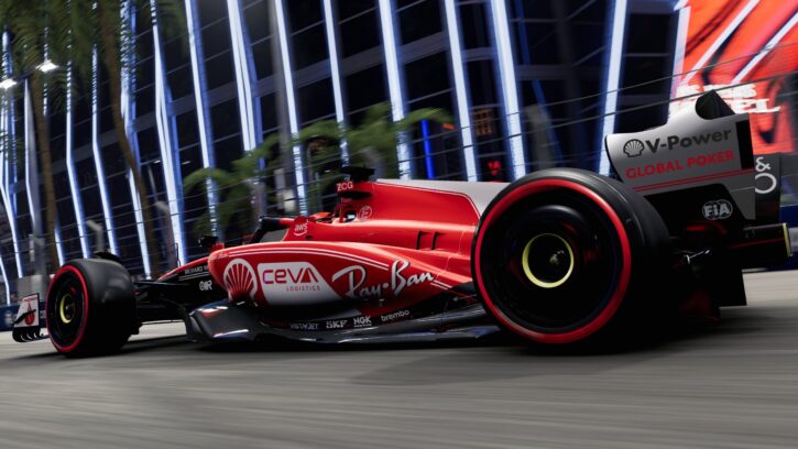 Ferrari malowanie F1 Las Vegas 2