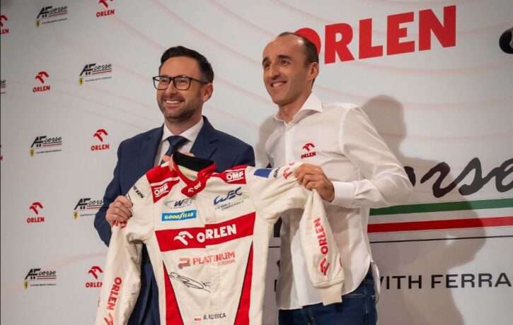 Kubica orlen współpraca