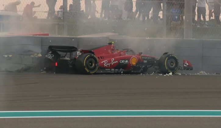Sainz F1 abu zabi 2023