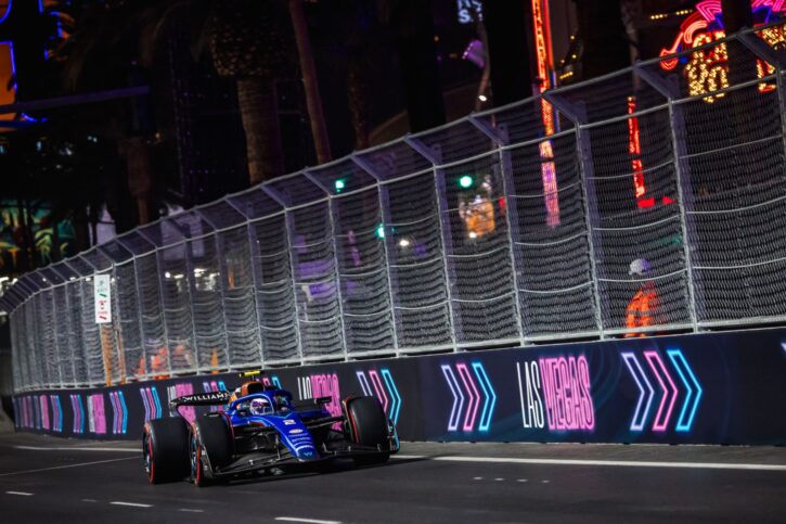 Motor Racing - Formula One World Championship - Las Vegas Grand Prix - Practice Day - Las Vegas, Nevada, USA