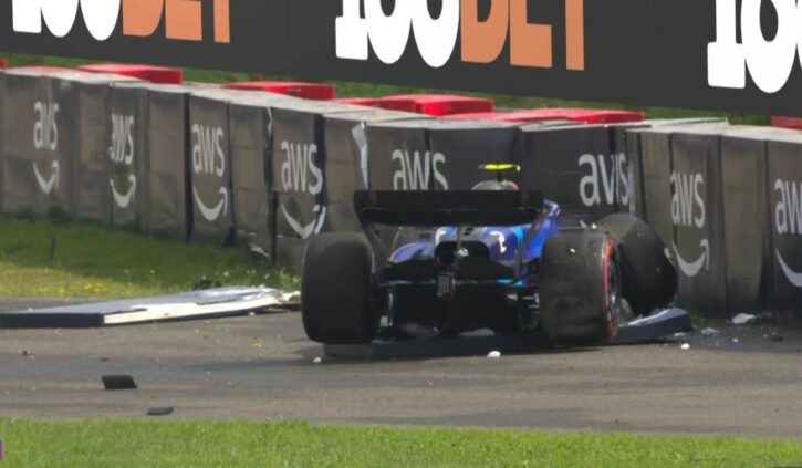 crash wypadek sargeant