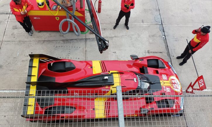 Kubica test imola hypercar Ferrari