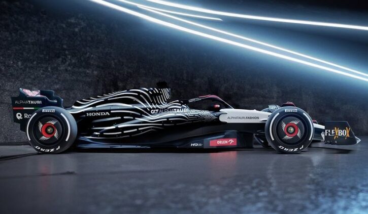malowanie alphatauri f1 2023 las vegas