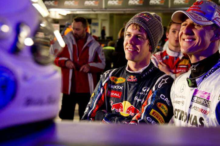 Sebastian Vettel and Micheal Schumacher - Lifestyle