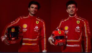 kierowcy Ferrari prezentacja