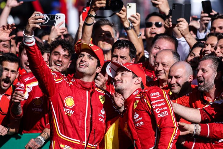 Sainz Ferrari Australia