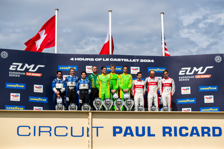 Podium - European Le Mans Series - 4h of Le Castellet - Circuit Paul Ricard - France -