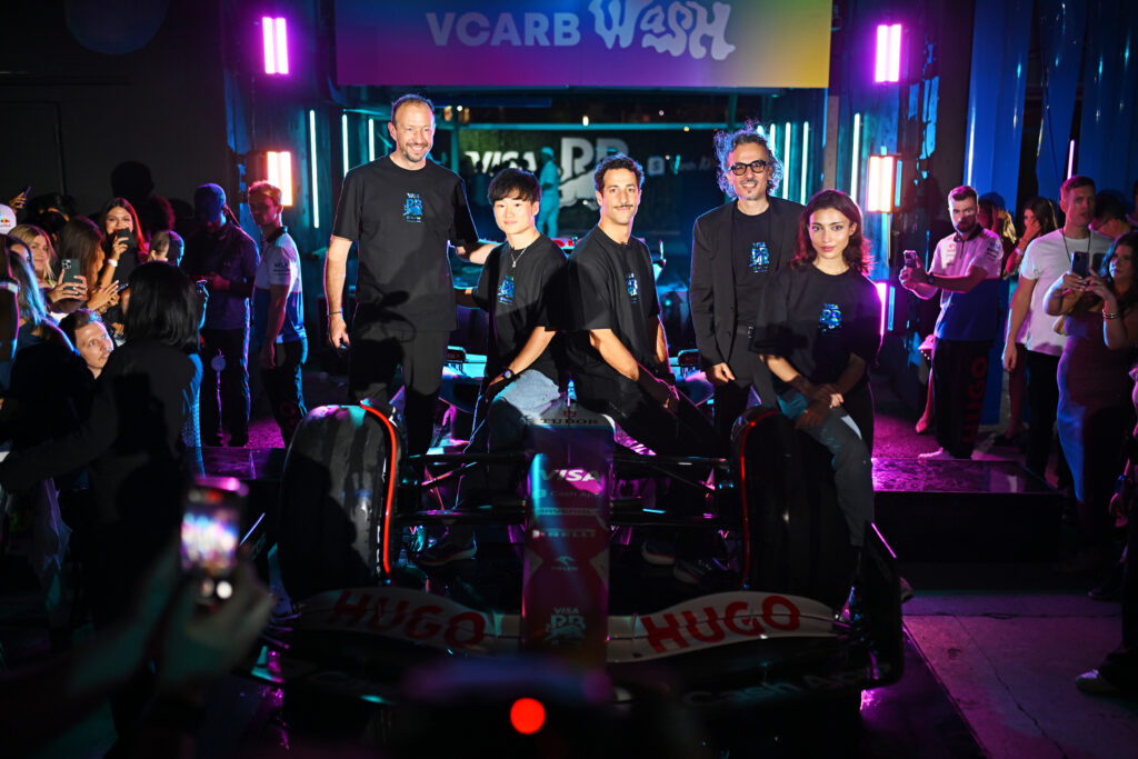 Visa Cash App RB Livery Launch Miami