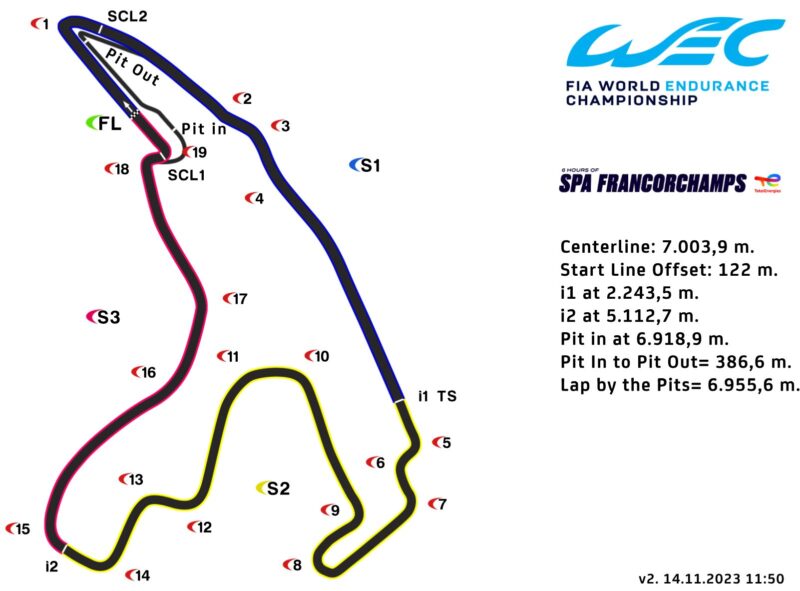 wec 2024 6h mapa spa