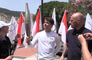 Charles Leclerc znicz olimpijski