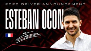 Esteban Ocon 2025 Haas