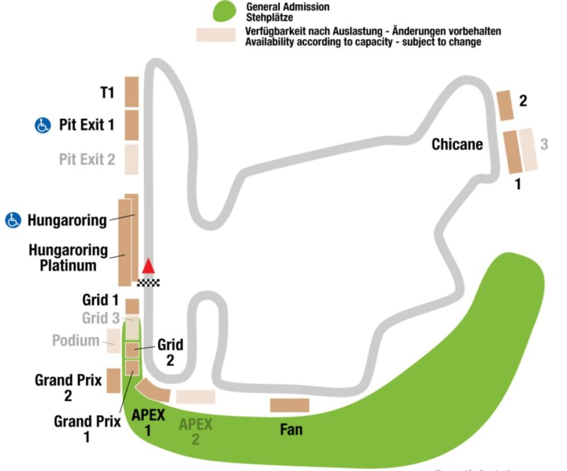 mapa hungaroring bilety