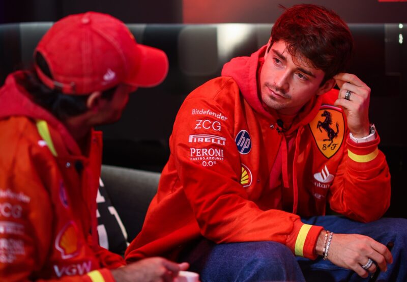 Leclerc Sainz F1 GP Las Vegas