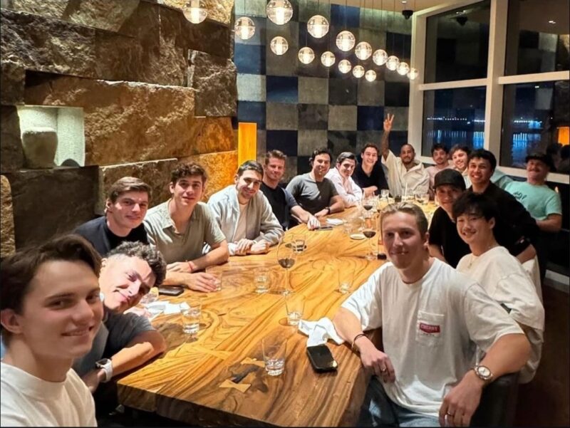 Kolacja kierowców F1