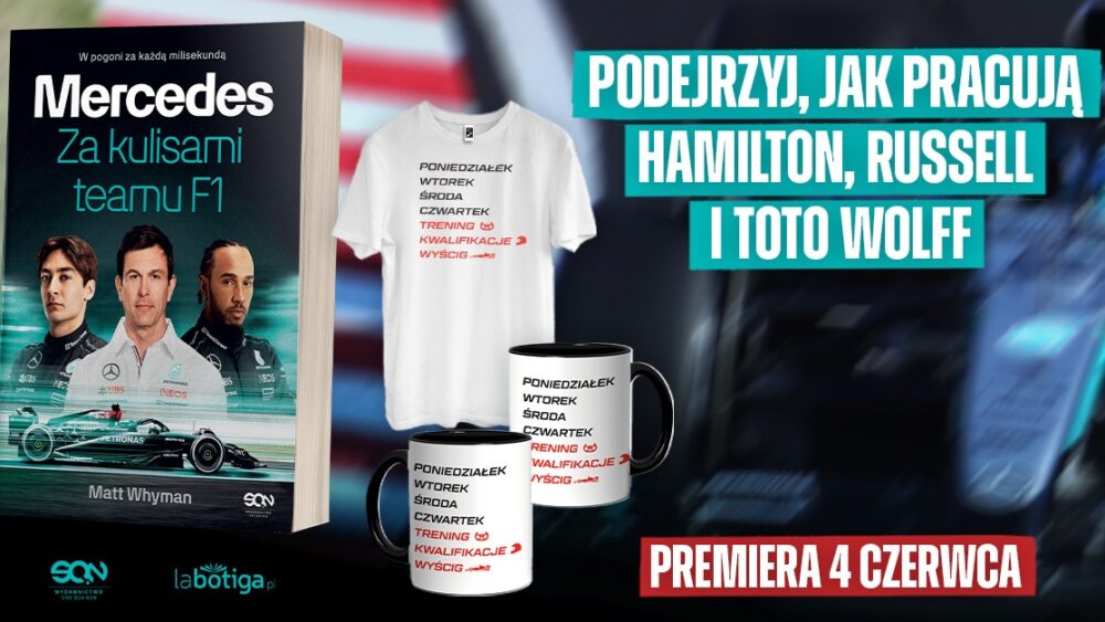 Za kulisami teamu Mercedes. Ruszyła przedsprzedaż książki Matta Whymana