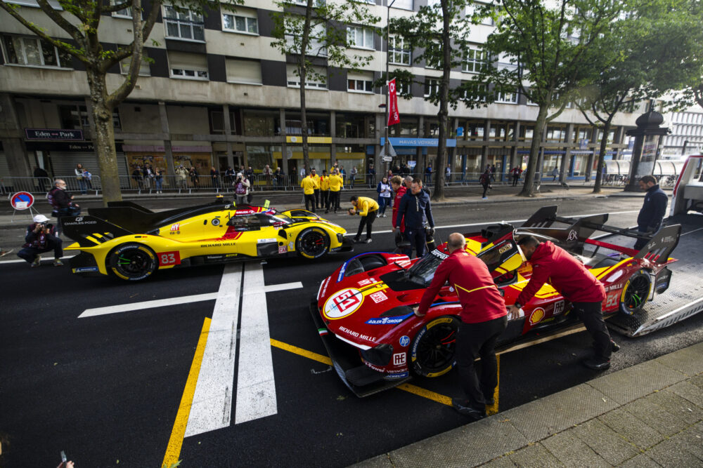 Press - 24 Hours of Le Mans 2025 - Scrutineering and City Center Parade