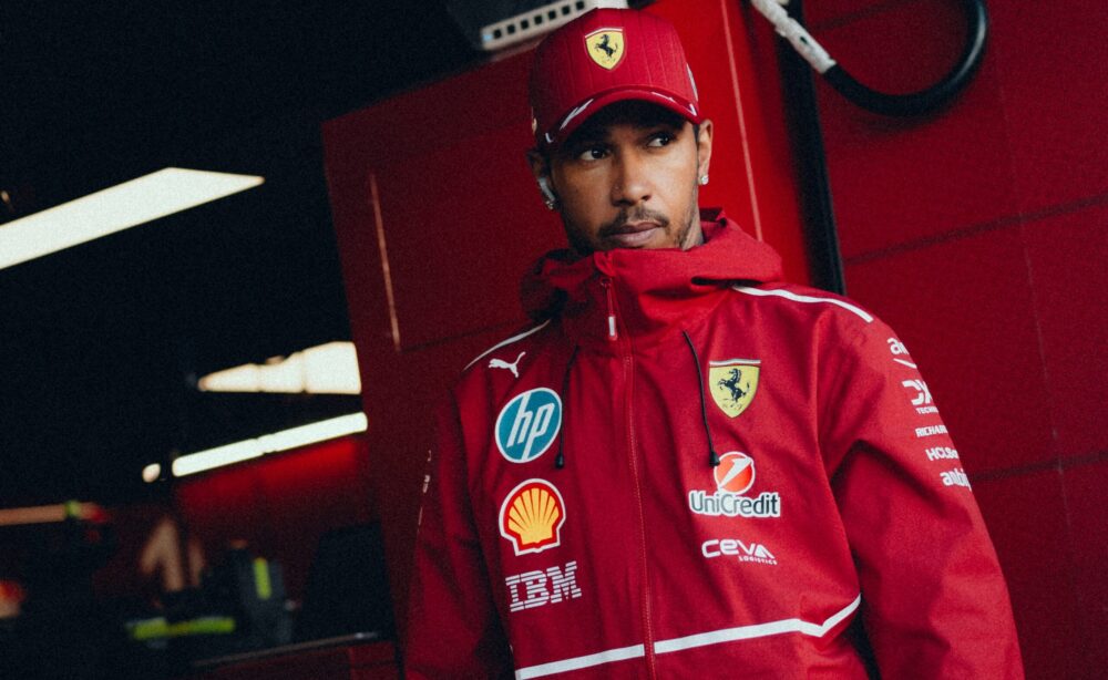 Hamilton o swoim wpisie w social mediach i słowach prezydenta Ferrari