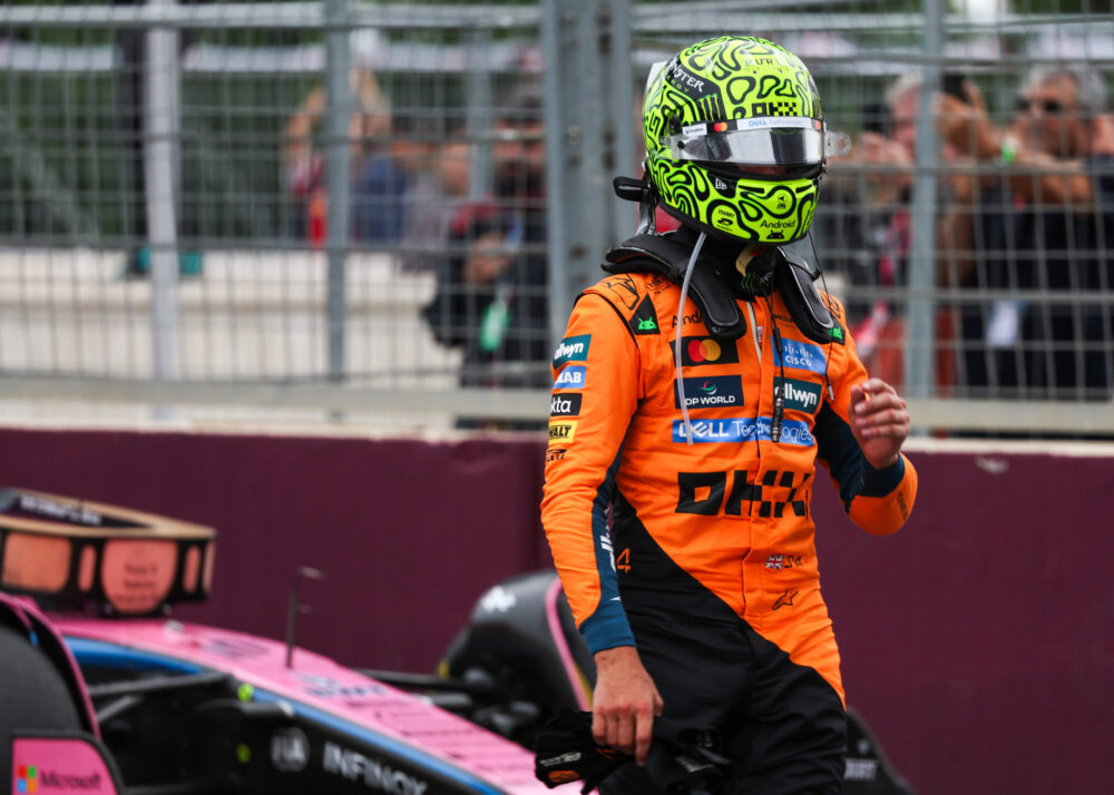 Komentatorzy musieli budzić Norrisa. Teraz kierowca McLarena obawia się Maxa Verstappena