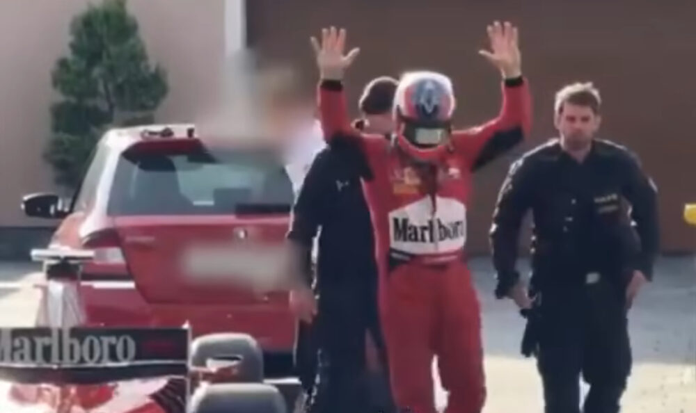 Kierowca “bolidu F1” zatrzymany przez czeską policję. Wideo z pościgu