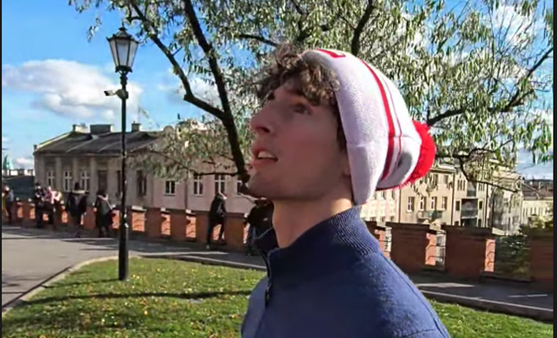 Biliński zwiedzał Kraków