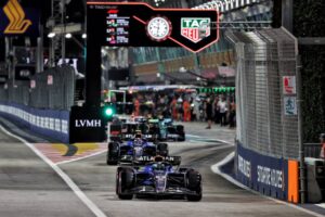 Motor Racing - Formula One World Championship - Singapore Grand Prix - Qualifying Day - Singapore, Singapore